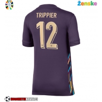 Ženske Nogometnih dresov Anglija Kieran Trippier #12 Gostujoči EP 2024 Kratki rokavi